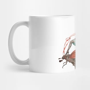 Flying High, Vintage Surreal Illustration Mug